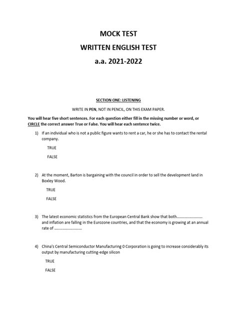 Image result for Mock Test Free Writing