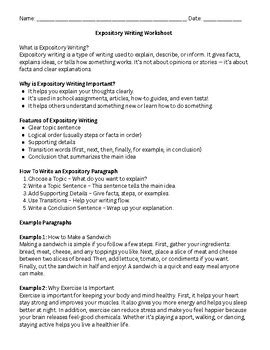 Expository Text Examples 的图像结果