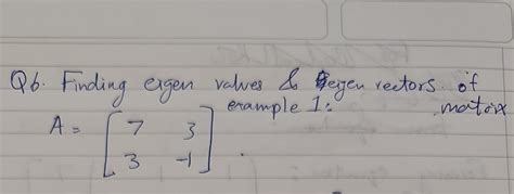 Image result for Eigenvector in MATLAB