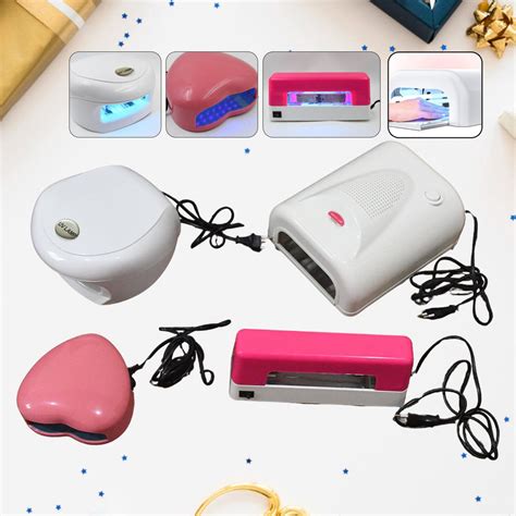 LED UV Lamp Nail Dryer Gel Nail Lamp Nail Polish Curing Lamp (1 Pc / M ...