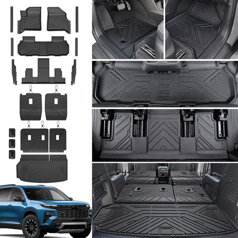 JOULARISE Floor Mats Set for 2024 2025 2026 Chevy Traverse & 2025 2026 ...