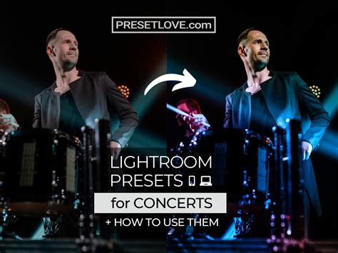 Concert Lightroom Presets for Music Photography - Free Download