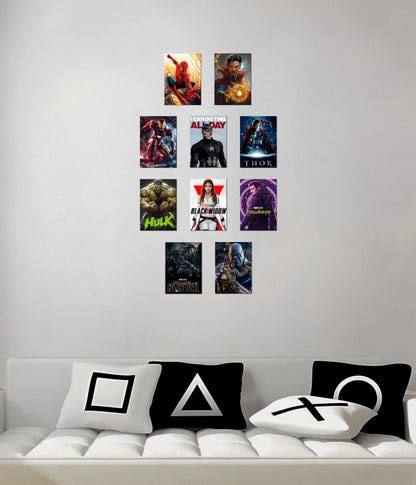 Marvel Universe Poster Set | MCU Superheroes Posters | Buy on Everanta