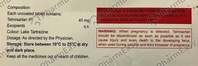 Tel Cad 40 MG Tablet (15): Uses, Side Effects, Price & Dosage | PharmEasy