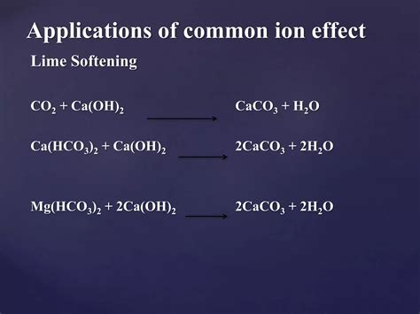 COMMON ION EFFECT | PPTX