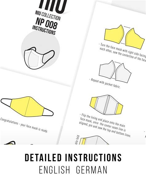 Image result for Free Face Mask Sewing Pattern PDF