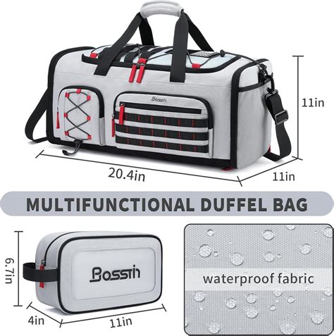 Bosstin Gym Bag for Men & Women, 45L Travel Duffle India | Ubuy
