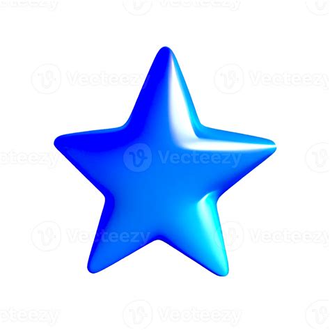 blue 3d star 21879172 PNG