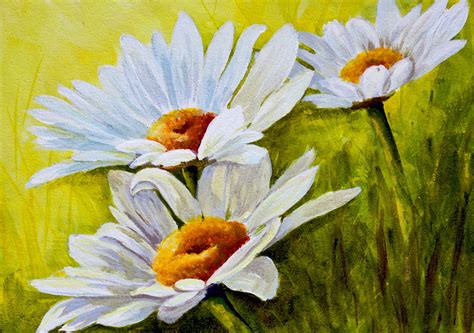 Painting Of Daisies