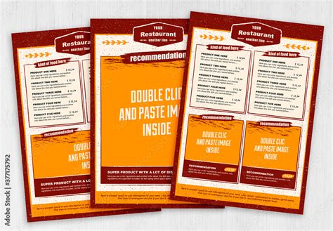 Image result for Rustic Golf Course Menu