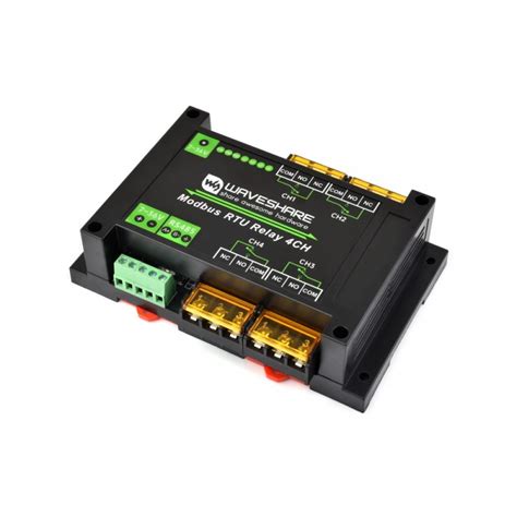 Buy Industrial Modbus RTU 4-ch Relay Module with RS485 Interface, 30A ...