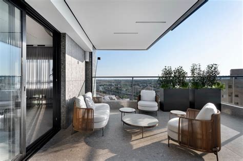 以色列CORALS复式顶层公寓(2020)Erez Hyatt设计-序赞网