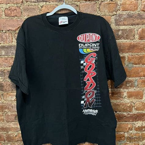 Vintage 1998 NASCAR Jeff Gordon T Shirt DuPont... | Depop
