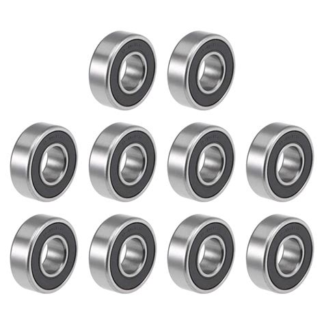 uxcell 1616-2RS Deep Groove Ball Bearing 1/2-inchx1-1/8-inchx3/8-inch ...
