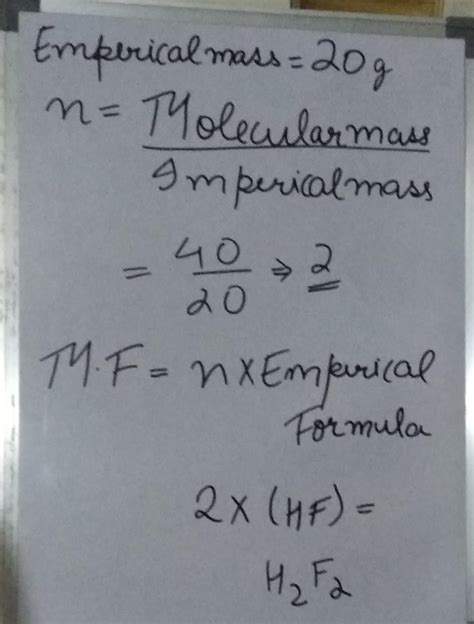 10 g of hydrofluoric acid gas occupies 5.6 litre of volume at NTP. If ...
