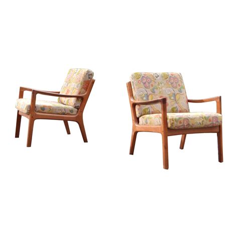 Lounge Chair by Ole Wanscher for France and Sons For Sale at 1stDibs ...