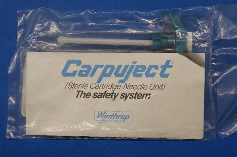 Image result for Carpuject Syringe Tutorial