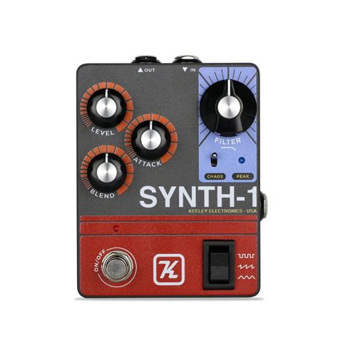 Keeley Synth-1 Reverse Attack Fuzz Wave Generator Pedal – Stompbox.in