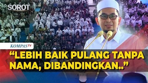 Ustaz Adi Hidayat Kutip Slogan Kopassus & Kata-Kata Panglima Soedirman ...