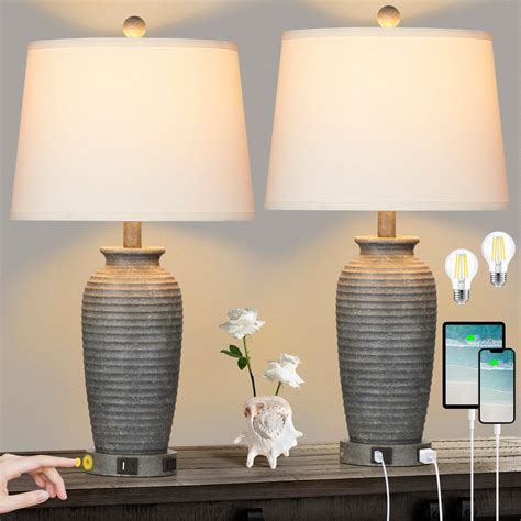 Grey Standard Table Lamps - Bed Bath & Beyond