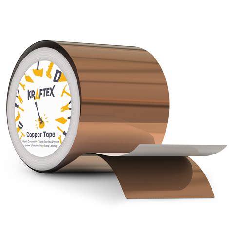 Kraftex Copper Tape 2 Inch X 33ft Quality Copper Foil | Desertcart INDIA