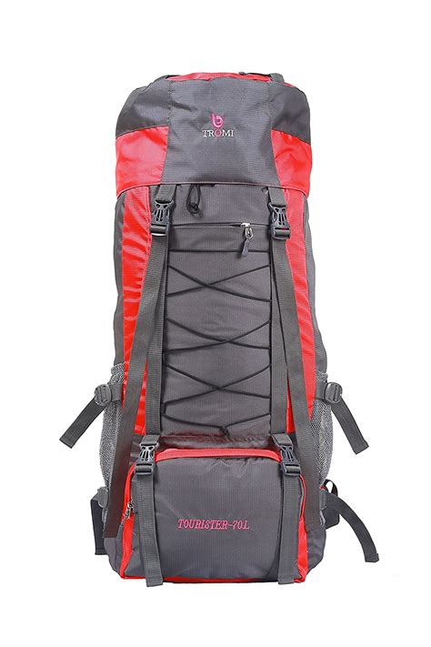 Buy TROMI Hiking Backpack Tourister 70L Gray&Megantha Extra Large Light ...