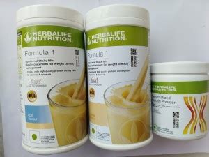 HERBALIFE formula 1 nutrition kulfi shake mix combo with complex fibre ...