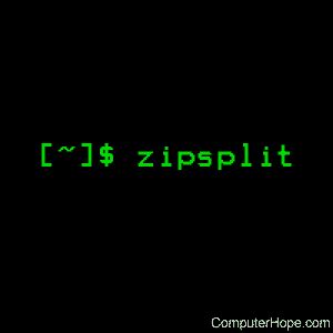 Image result for Split Zip Using Command