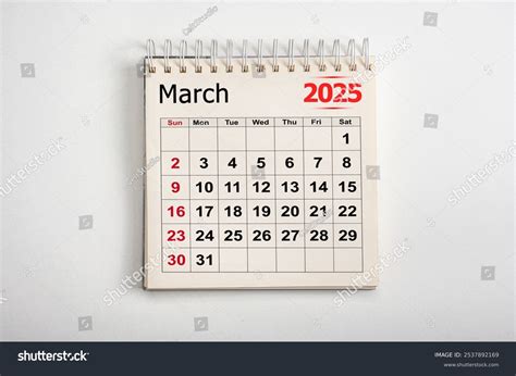 13+ Thousand Calendar March 2025 Royalty-Free Images, Stock Photos ...