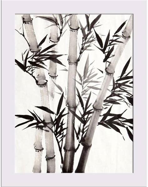 Artzfolio Bamboo Leaf Framed Art Print Digital Reprint 8.1 inch x 6 ...