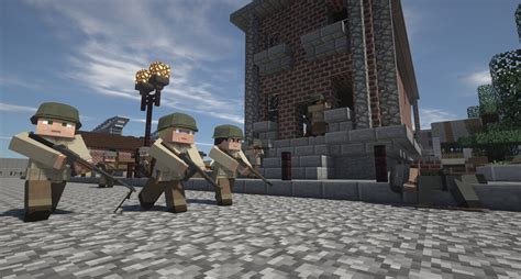 Image result for Minecraft WW2 Mod