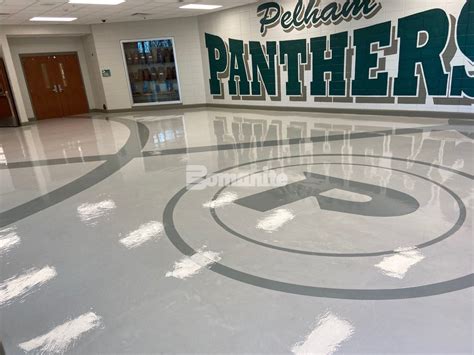 Jeffco Concrete Crafted Pelham High School Flooring | Bomanite