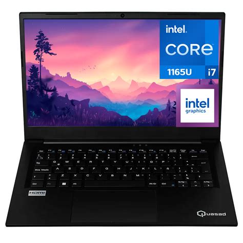 Notebook Quasad Core I7-1165u 16gb 500gb 14.1inch Win11-pro Negro ...