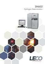 Hydrogen analyzer - DH603 - LECO - ORP / benchtop