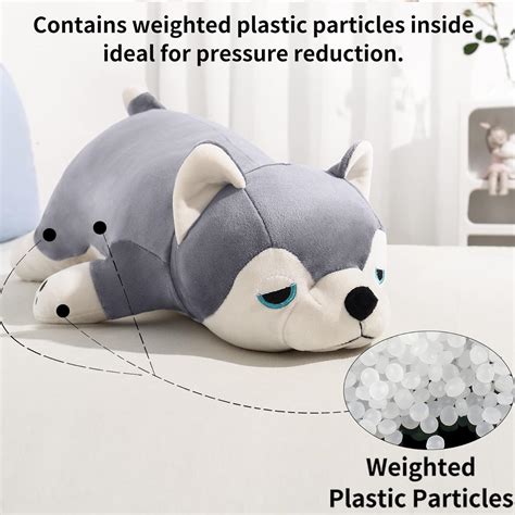 Buy ZPIUU Husky Weighted Stuffed Animals Stuffed Animals for Boys ...