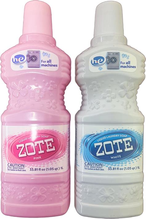 Amazon.com: Generic ZOTE Zote White Liquid Laundry Detergent Soap Jabon ...