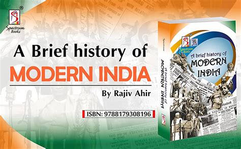 A Brief History of Modern India | By Rajiv Ahir | 28 Edition | 2023 ...