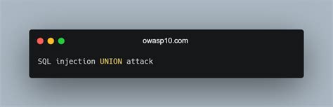 Image result for SQL Union Injection Examples