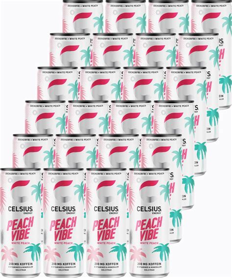 Celsius Peach Vibe 24-Pack | lyko.com