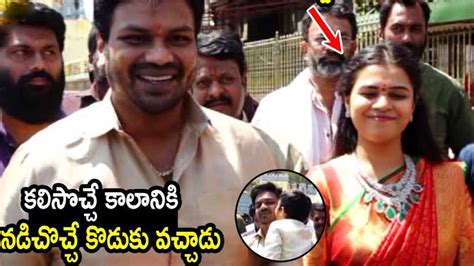Manchu Manoj Comments on Bhuma Mounika Reddy Son at Tirumala Goes Viral ...