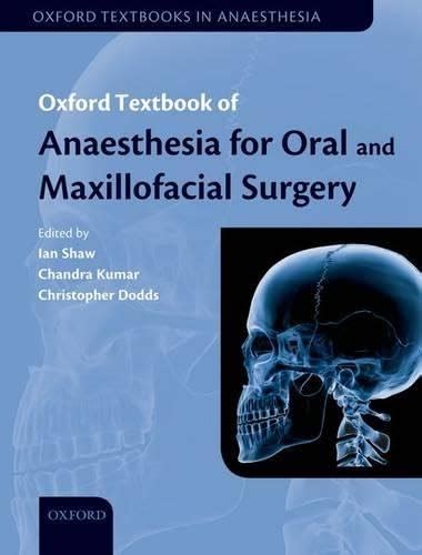 Buy Oxford Textbook of Anaesthesia for Oral and Maxillofacial Surgery ...