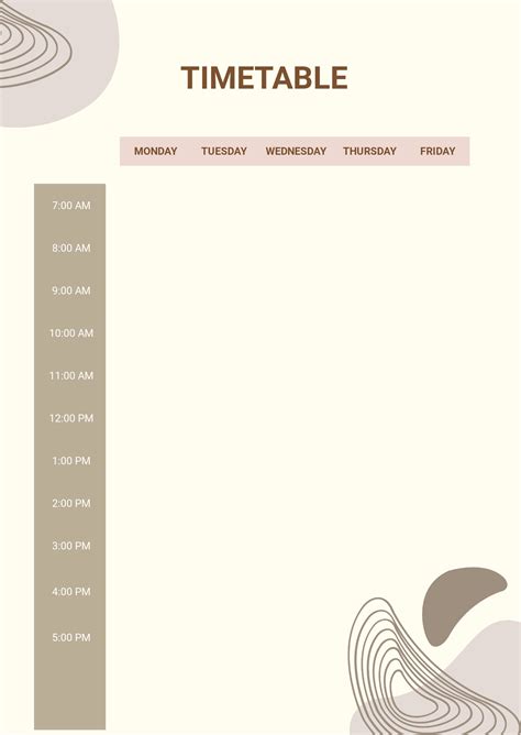 Image result for Kids Time Table Chart