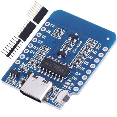 Mikrokomputer Mikrobot WeMOS D1 Mini USB-C ESP8266 NodeMCU ESP-12F ...