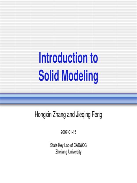 Image result for Solid Modeling