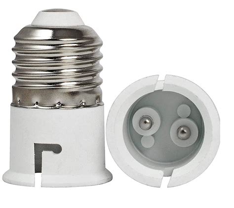 Buy SVDK White E27 to B22 Screw Base Socket Lamp Holder | Adapter Light ...
