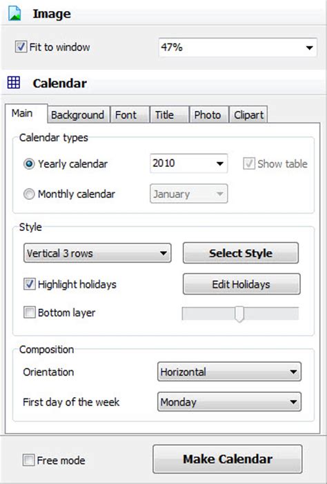 Calendar Making Programs 的图像结果