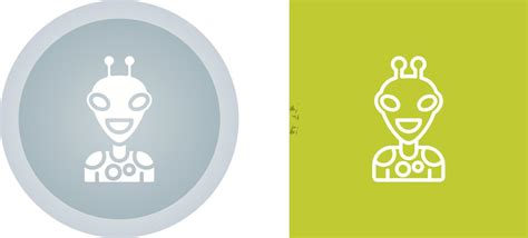 Alien Blue Vector Icon 的图像结果