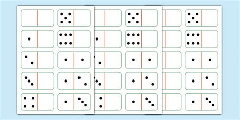 Printable Club Domino Cards - Primary Resources - Twinkl