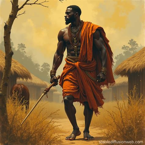 Okonkwo's Aggressive Persona | Stable Diffusion Online