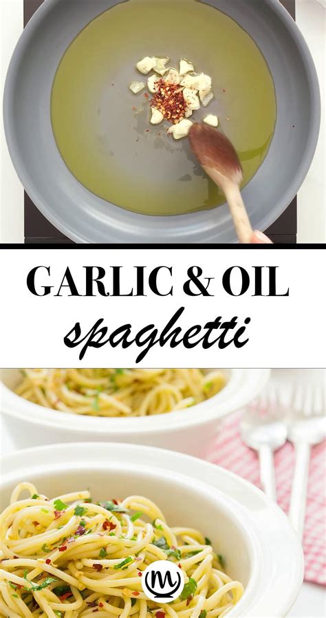 Spaghetti with garlic and olive oil – Artofit